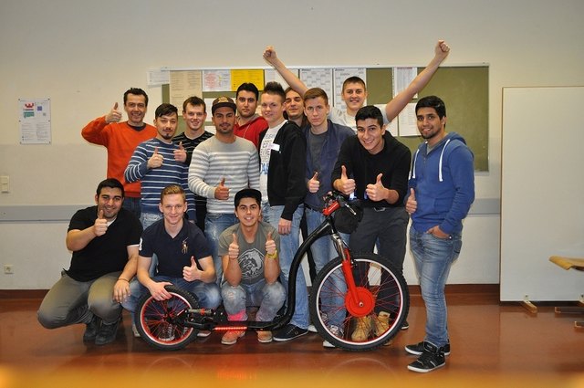 Projektteam "Tretroller" | Foto: Ömer Yavuz