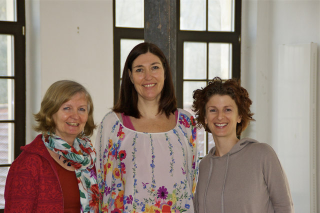 Gesunde Frauenpower: Lucie Bayer, Adelheid Enthofer und Anja Pichler  (von links) | Foto: Doris Gierlinger
