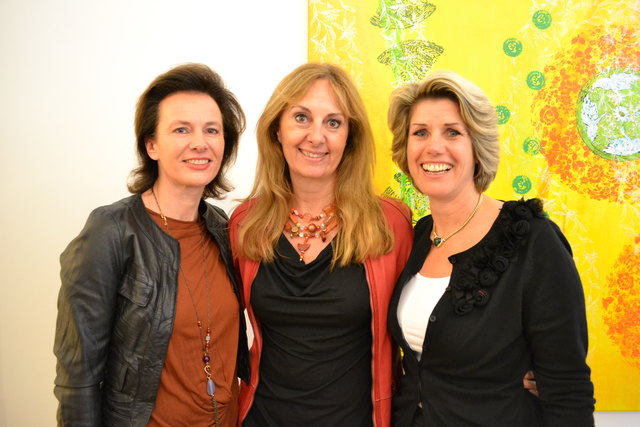 Das Soul Sisters-Team: v.l.n.r.: Christl Bubik-Baumgartner, Irene Fellner (Grüderin), Ingrid Dorfmeister.