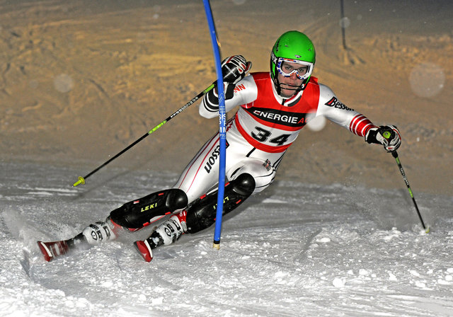 Dominik Hemetsberger fühlte sich im Stangenwald am Kronberg pudelwohl.
