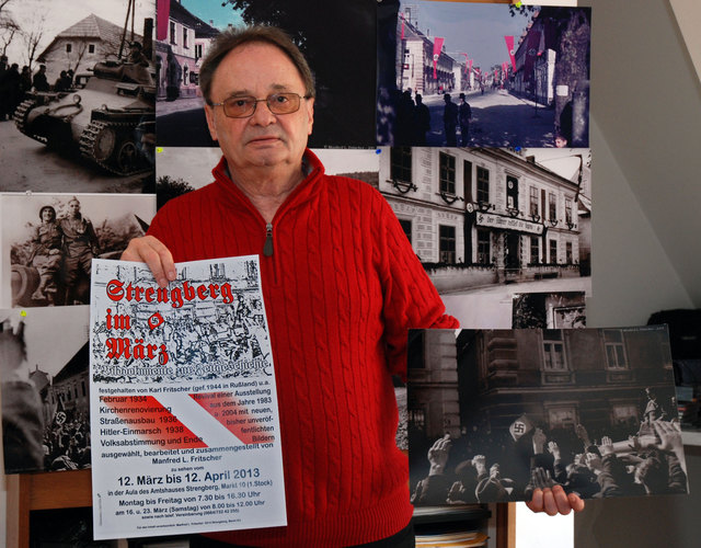 Manfred Fritscher will die Geschichte seiner Familie und seines Ortes aufarbeiten. | Foto: Fritscher