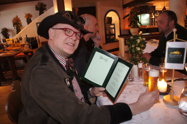 Begeistert vom Angebot: "Bierpapst" Conrad Seidl.