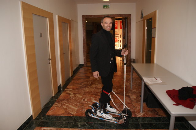 Otto Eder möchte Schitouren auch ohne Schnee ermöglichen.