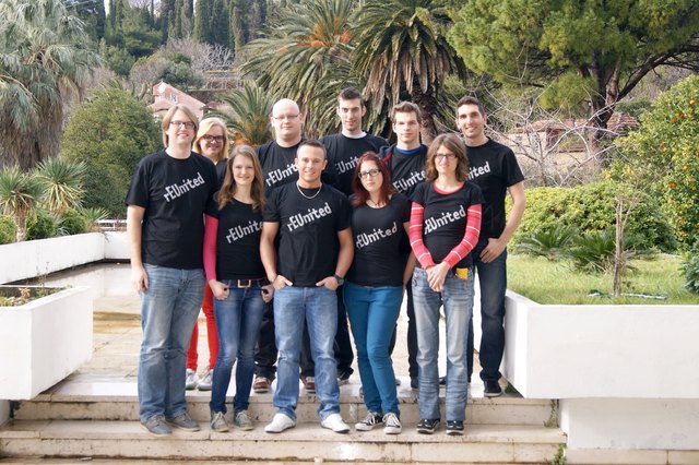 Team Austria mit Gruppenleiter Marc Germeshausen
