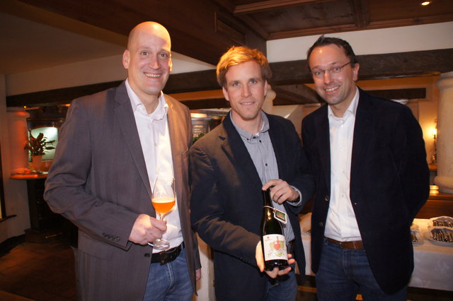 Trumer Privatrauerei: Christian Fressner, Seppi Sigl und Thomas Jansel.