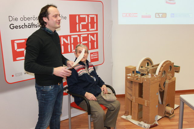 Johann Teutsch war mit 87 Jahren der bisher älteste Teilnehmer beim Casting für "120 Sekunden".