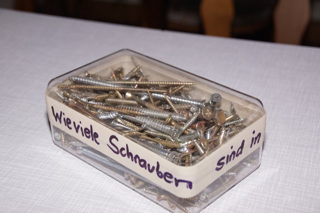 Das Schätzspiel