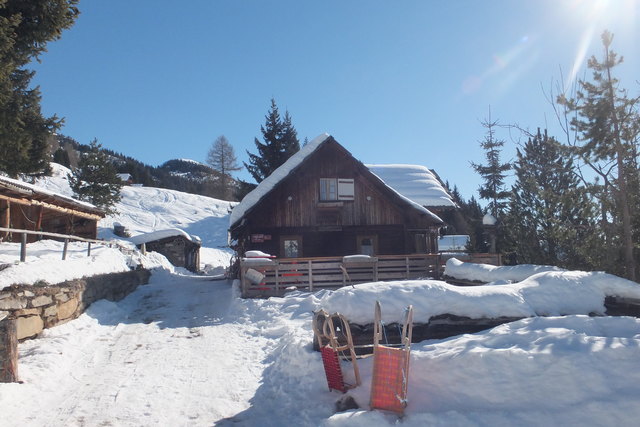 Vorbei an der christebauerhütte