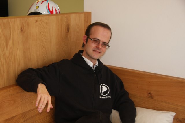 Andreas Johannes Biberhofer (30) gehört der Piratenpartei an. | Foto: BB