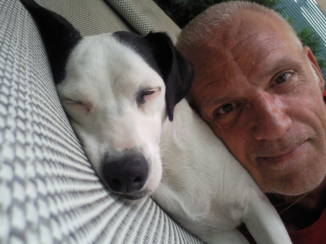 VERA UND ICH BEIM RELAXEN...