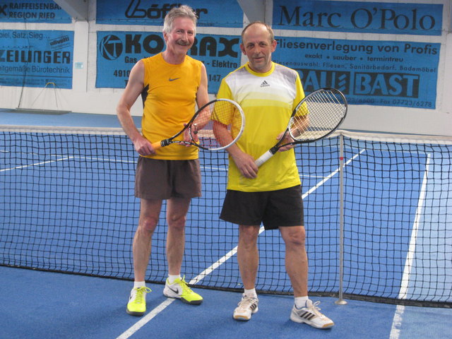 Josef Haider mit dem Finalisten Johann Ebner. | Foto: Foto: privat