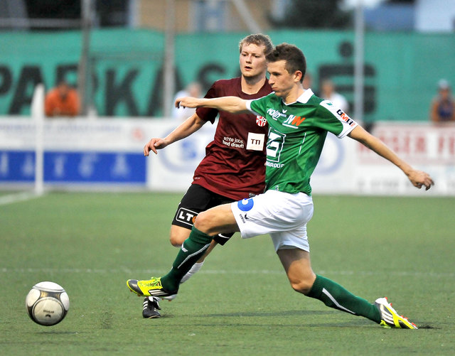 Wallerns Abwehrspieler Horst Haidacher. | Foto: SV Wallern