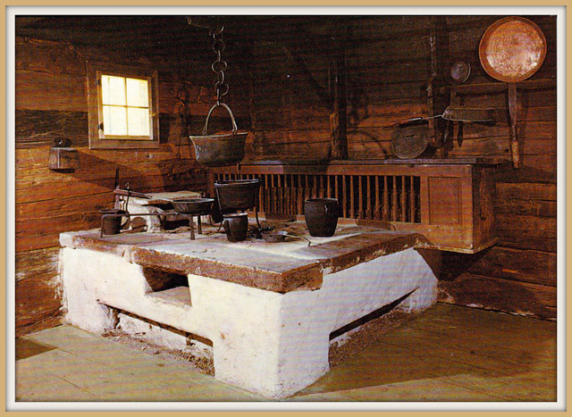 ... doch dieser alte Herd ist nur mehr zur Besichtigung da.