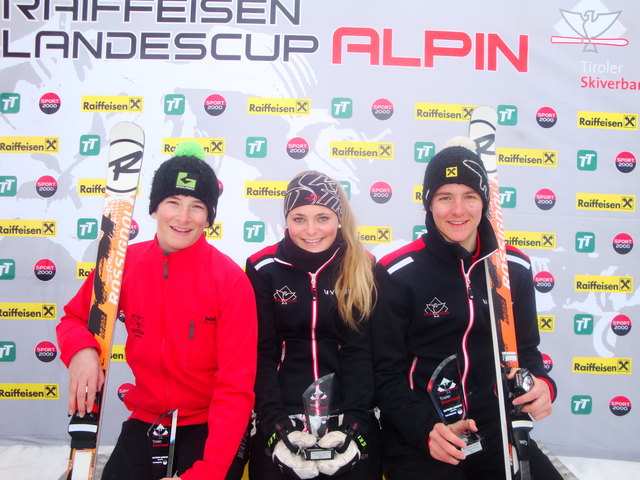 Erfolgreiches Team: Gabriel Nairz, Jana Gigele und Simon Rueland (v. l.). | Foto: Rainer Narr