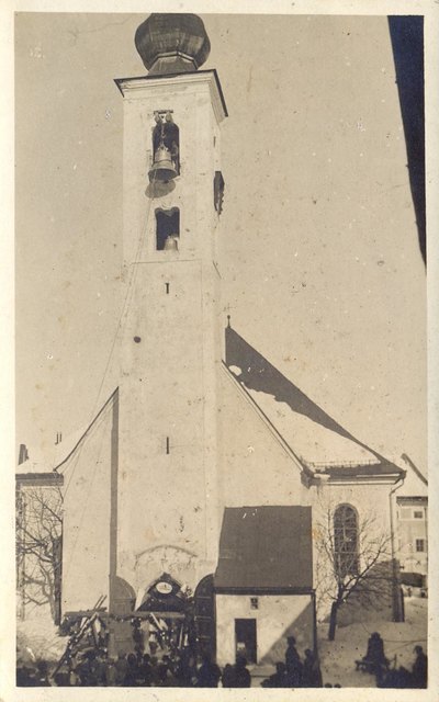 St. Bartholomäus-Kirche, Glockentransport 1923