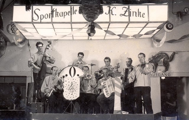 Sport-Kapelle M. Zinke Mauterndorf-ohne CR-etwa 1958