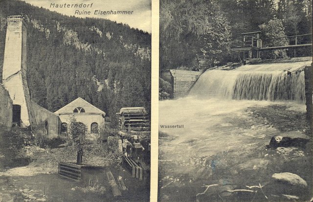 Mauterndorf-Ruine Eisenhammer-o.Dat-Verl. Josef Lettmayer-oCR