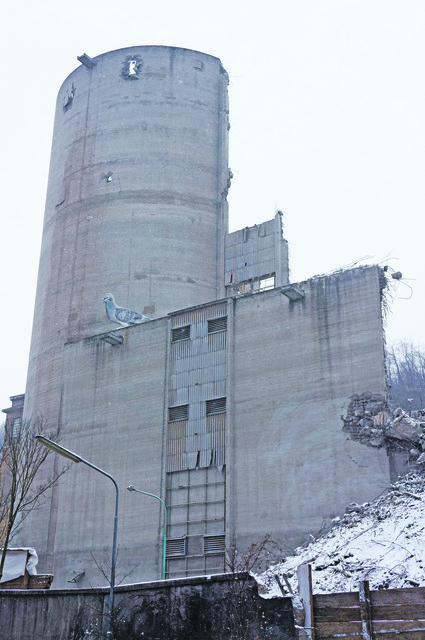 Die Permooser-Ruine auf Wiener Seite