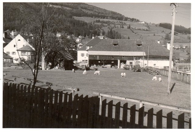 Der frühere Graggaber-Stall und Anger Mauterndorf