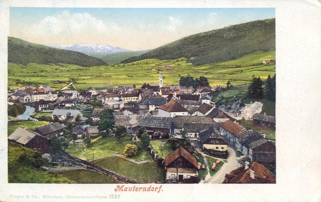 Mauterndorf ca. 1915; Verlag Purger & CO, München