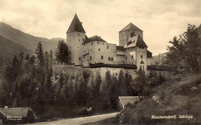 Schloss Mauterndorf 1939-Verlag Knollmüller, Graz-ohne CR