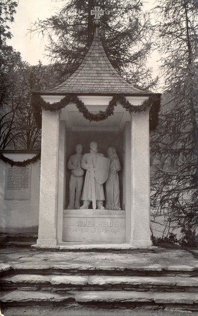 Mauterndorf Kriegerdenkmal St.Wolfgang-o.Dat.o.CR