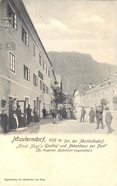 Marktplatz um 1900; Foto Wilh. H., Brünn