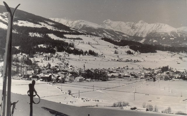 Mauterndorf Winterszene-o.Dat.o.CR