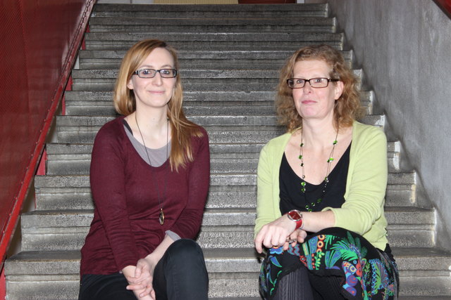 Offenes Kulturhaus: Nina Koller (li.) und Gudrun Schweigkofler Wienerberger laden zum Mitmachen ein. | Foto: Hochstöger