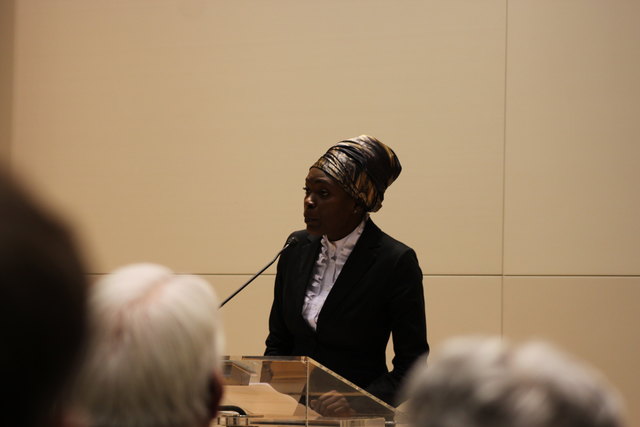 Gemeinderätin Marie-Edwige Hartig von den Grünen.