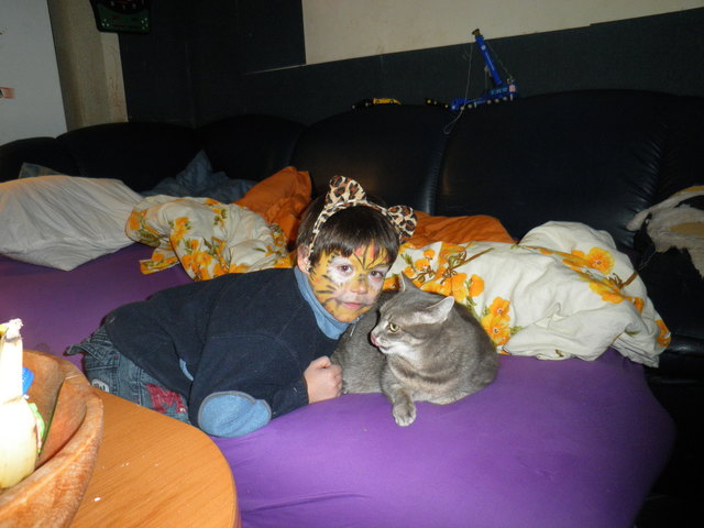 Marsel 6jahre mit unsere "Lady"