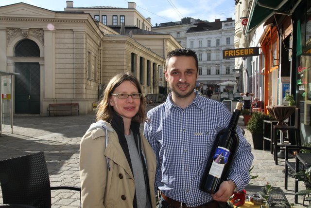 In den Startlöchern: "Steirerwirt" Christian Stieninger und Liette Clees von der Lokalen Agenda. | Foto: Klinger