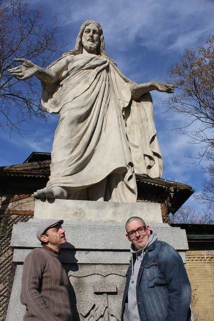 "Bist du Moped!" haben Martin und Franz Joseph schon als Kids beim Anblick dieses Steinmetzwunders gerufen.