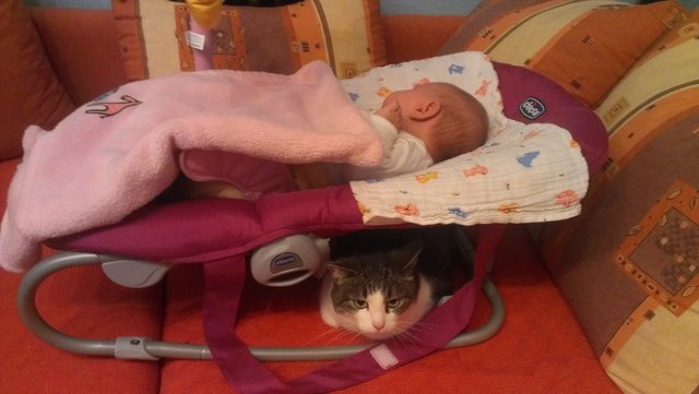 aufpassen auf das baby :-)