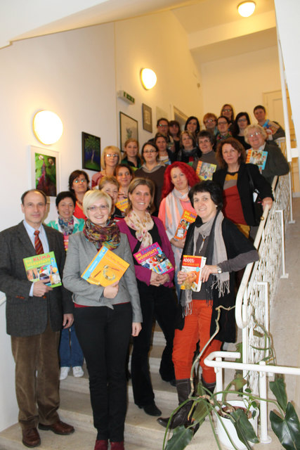 Referent Dir. Peter Schwarzmann mit einem Teil der Seminargruppe zum Thema " Verhaltensauffälligkeit in der Schule" | Foto: GB