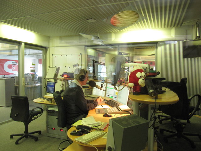 ORF-Salzburg,Redakteur bei der Arbeit