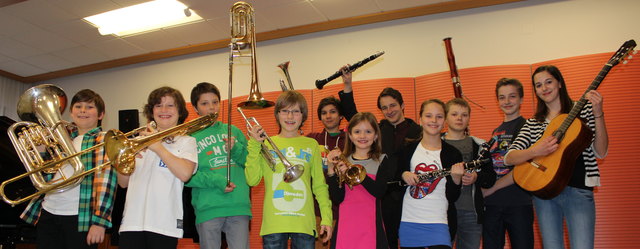 Erfolgreiche Musikanten: die Schüler der Musikschule Spittal-Baldramsdorf