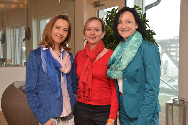 Wirtschafts-Frauen: Margit Klammer, Melanie Golob und Sylvia Wostal (v.l.)