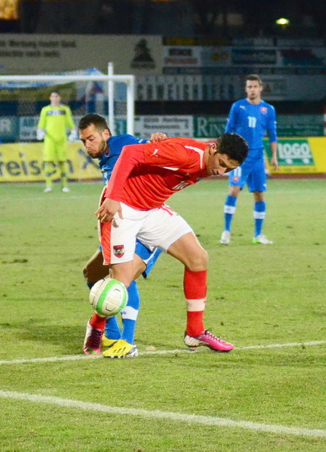 Robert Zulj brachte zur Pause Schwung in Österreichs Angriffsspiel und erzielte auch den Siegestreffer | Foto: KK