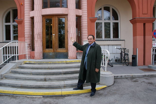 Bezirkschef Karl Homole in Gersthof: Bürgerbeitigung ist mir wichtig