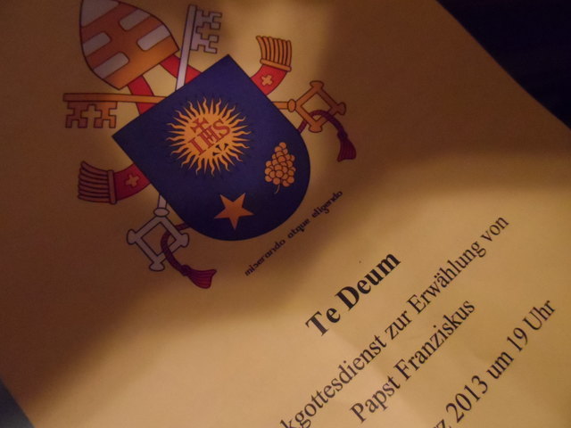 ...der 266. Nachfolger im Petrusamt...