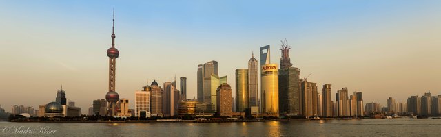 Zwar nicht die Skyline von Wien aber Shanghai ist auch eine wahnsinns Stadt!