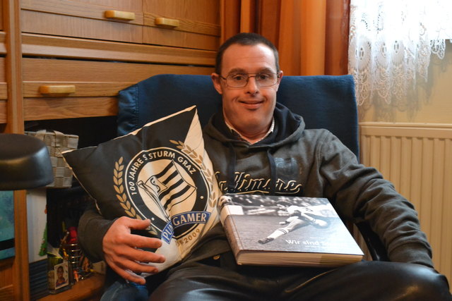 Der SK Sturm Graz ist nur einer von Willis großen Leidenschaften.