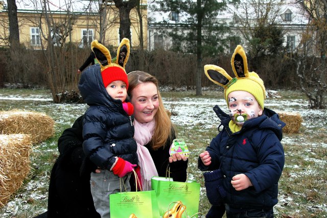 Tausende "Osterhasen" in Schönbrunn