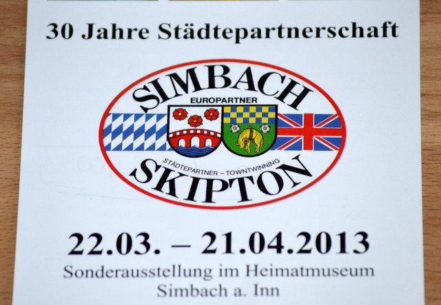 Die Sonderausstellung im Simbacher Heimatmuseum dokumentiert die 30-jährige Städtepartnerschaft mit Skipton (Nordengland).