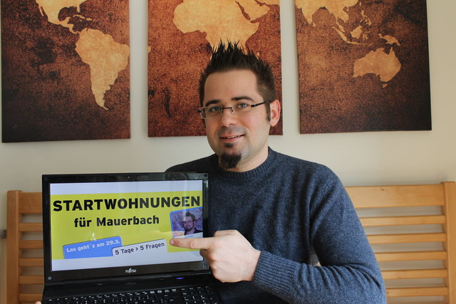 Online-Initiative: GGR Matthias Pilter will eine Befragung unter jungen Mauerbachern starten.