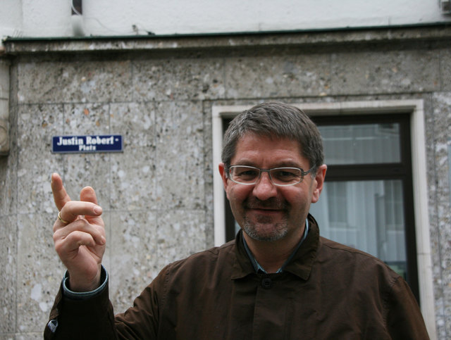 VBgm. Walter Reschreiter hätte gern eine zusätzliche Namensinformation auf Halleiner Straßentafeln.