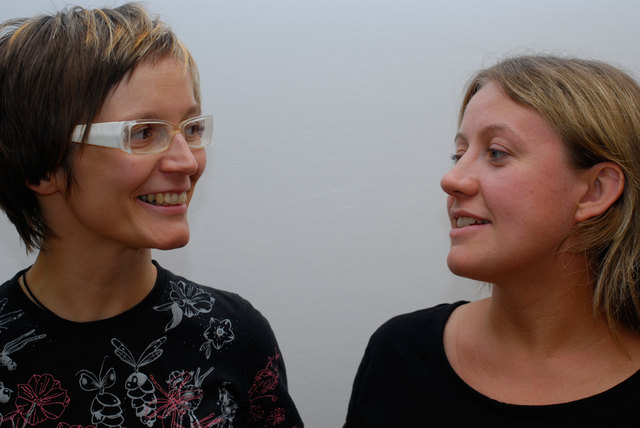Elisabeth Lass (re.) und Dagmar Schinnerl