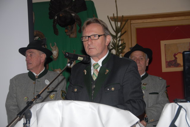Bezirksjägermeister August Deimel zog Bilanz über das Jagdjahr 2012