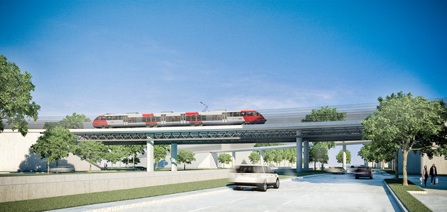 Geht es nach Bezirk und ÖBB, fährt ab 2021 die S-Bahn auf einer neuen Strecke durch Hietzing.